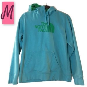 The North Face blue hoodie